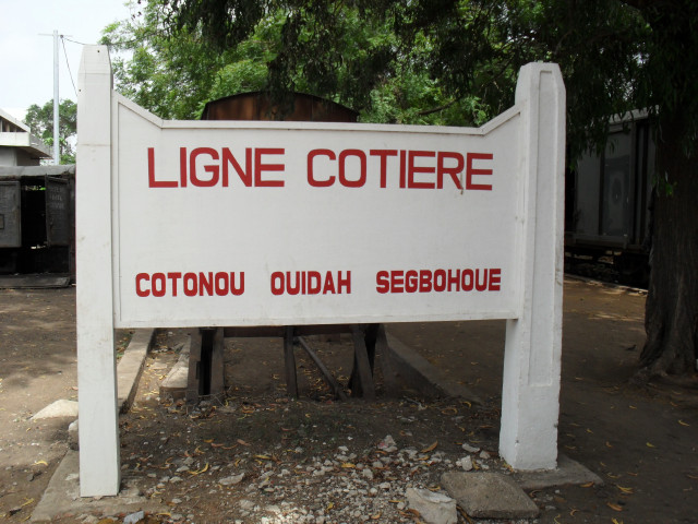 Terminus de  la ligne ctire  Cotononou