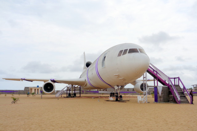 Tristar sur la plage de Cotonou